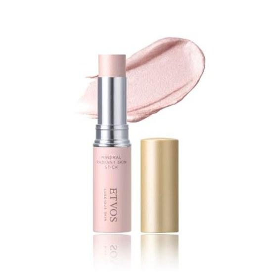 ETVOS Mineral Radiant Skin Stick #Neutral Pink 4g Sensitive Base Makeup Glow Transparency Reduces Dry Fine Lines Highlight (Effectiveness Tested) Soap