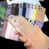 Ultra Thin Matte Translucent Phone Case For iPhone 17 Air 16 15 14 13 12 11 Pro Max Plus Shockproof Clear Slim Soft TPU Back Cove
