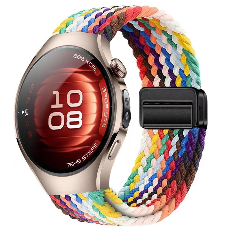 20mm 22mm Nylon Strap for Huawei Watch 5 GT5-4-3 46mm Magnetic Bracelet Wristband Samsung Galaxy Watch 7 6 5 4 40mm 44mm Correa