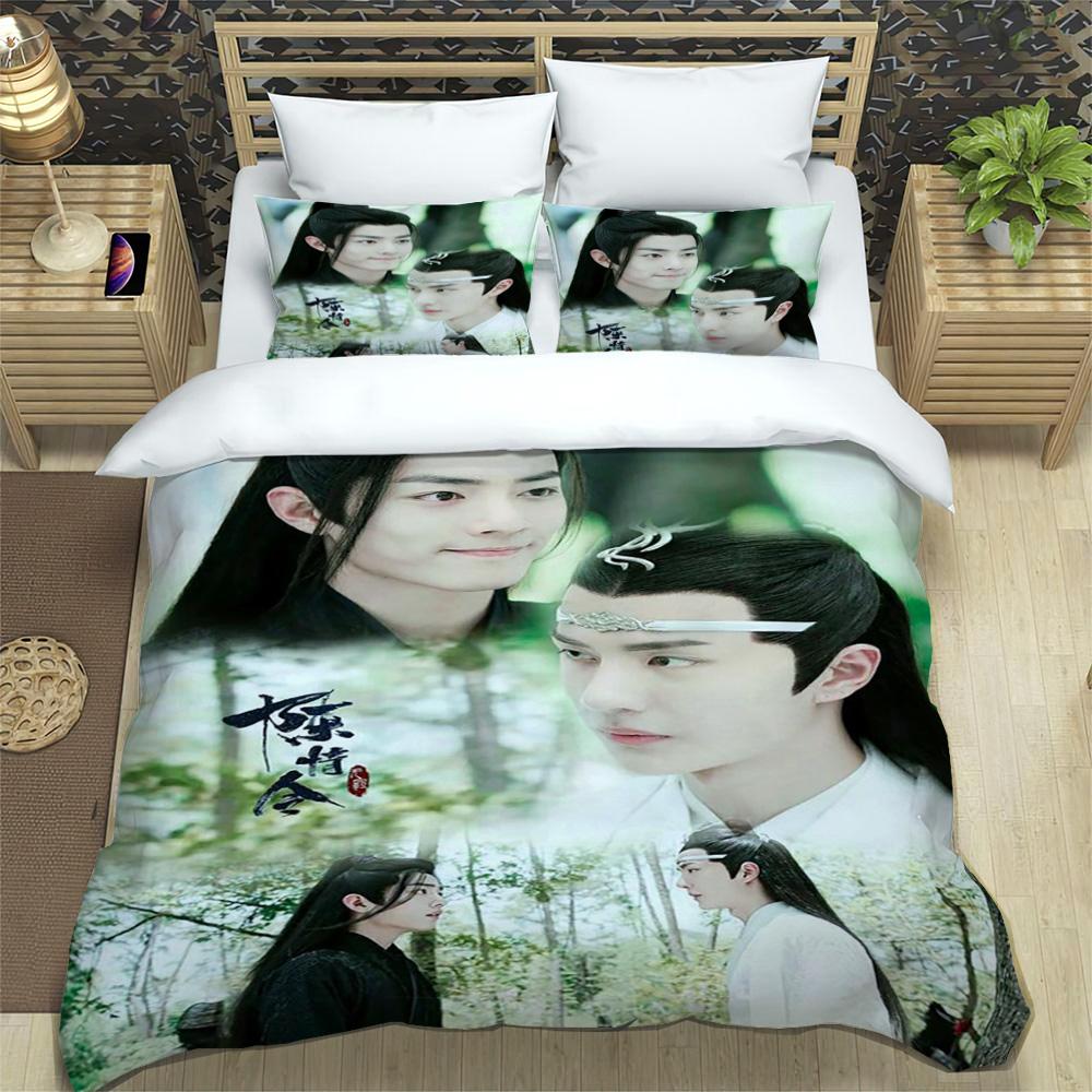 The Untamed quilt cover bedding Set  duvet cover pillowcase Four Season king-size bed sheet three-piece Personalized BL style