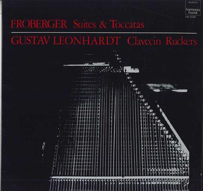 LP Record JOHANN JAKOB FROBERGER - GUSTAV LEO - Suite & Toccatas HM20360 Deutsche Harmon Germany Classical Used