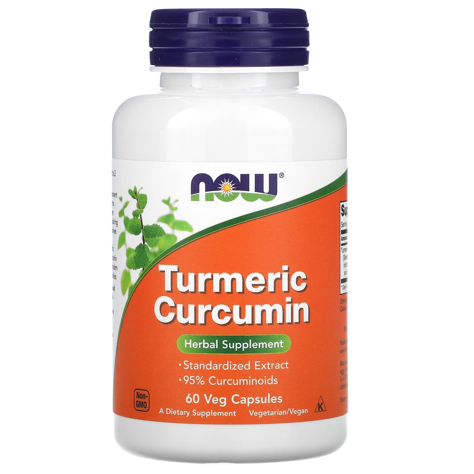 

Turmeric Curcumin, Veggie Capsules 60 (665Mg per Capsule)