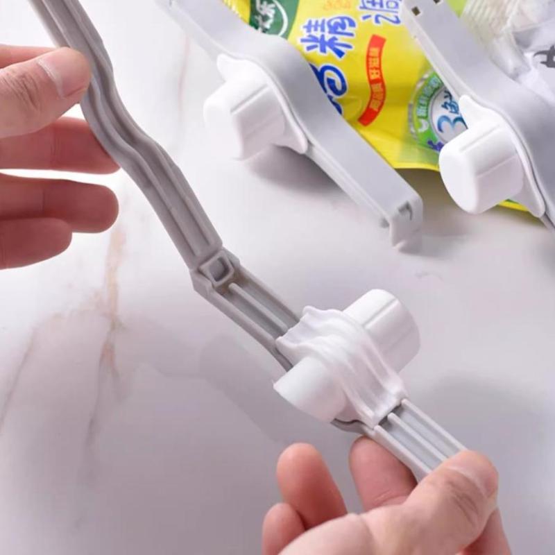 3Pcs Food Sealing Bag Clips BPA Free Screw Cap Snack Preservation Clips for Home Kitchen Picnic Food Storage
