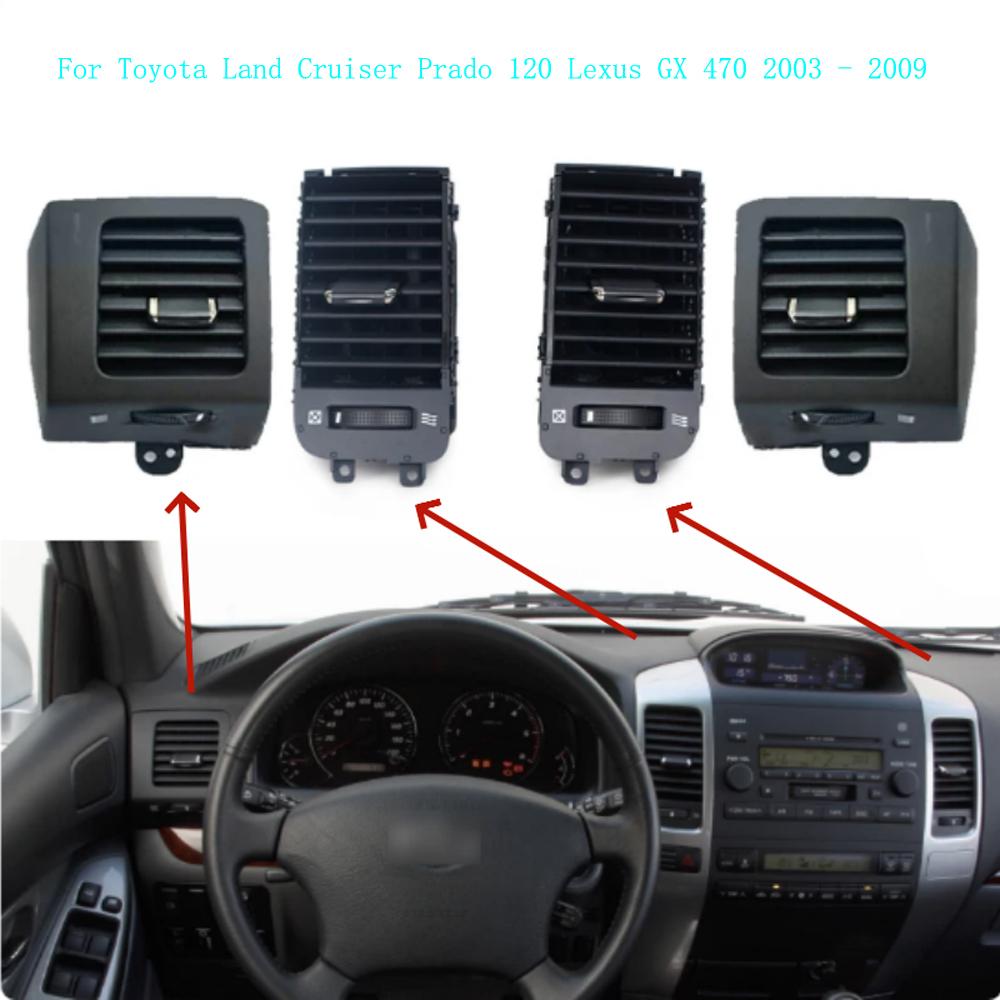Dashboard Air Vent Outlet Air Conditioning Conditioner Grille For Toyota Land Cruiser Prado 120 Lexus GX470 03-09