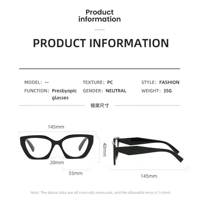New in Cat Eye Optical Glasses Women Prescription Glasses Hyperopia Reading Glasses Anti Blue Light