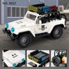 Stadt serie von Chinesischen öffentlichen sicherheit polizei streifenwagen bausteine montieren kinder bausteine spielzeug