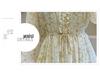 French Puff Sleeve Floral Chiffon Dress with Tie-Neck and Ruffle Collar, Slim-Fit Long Sleeve for Early Spring.
