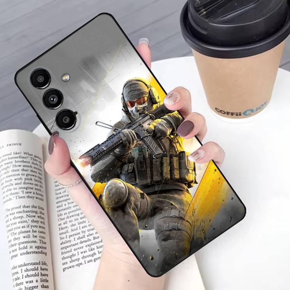 

COD Call Of Duty Ghosts Чехол для телефона Samsung S 25,24,23,22,30,21,10,9,Ultra,Plus,Lite,FE,4G,5G Черный Мягкий Чехол Samsung S21lite