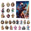 Weihnachts-Countdown Blind Box Mini Acryl Drachenbaby Anhänger Geschenk für Feiertagspartys