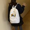 Large Capacity Puppy Print Backpack Korean Style Student School Bag Cute Women's Backpack  Girls