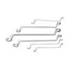 Set of Offset Double Open-end Wrenches E Profile E6 - E24 6 Pieces