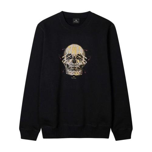 Paul Smith Mens Skull Crew Neck Sweatshirt