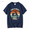 This Is How I Roll T Shirt Vintage Scooter Retro Style Moped Funny For Driver Id 2095 Long Or Short Sleeves Vintage Washed