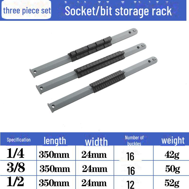 Velký, Střední a Malý Ráčnový Nástavec na Mušky Úložný Stojan Nástrojový Pás