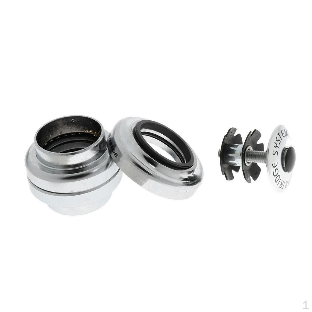Cycle External Headset 1-1/8" Mountain Bike Threadless Head Set 34mm
