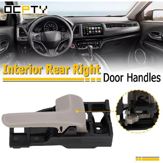 

OCPTY Door Handles Interior Rear Passenger Right Side Replacement fit 2000-2006 for Toyota Tundra Inside Inter Door Handles Texture Gray 2pcs