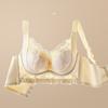 Justerbara underkläder Dam Samlande BH Dam Spets Tunn BH Anti-hängande BH Push Up BH