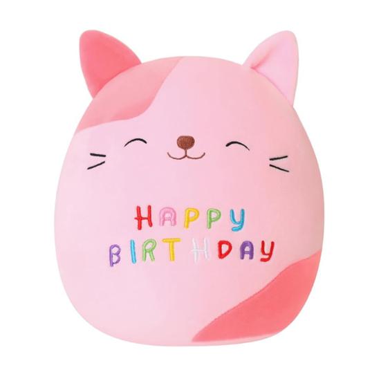 

Cat Cow Plush Toy Soft Stuffed Animal Skin-Friendly Cuddle Cushion for Kids Adults Birthday Gift for Girls Boys A