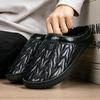 Ultra-Light Plus Size Warm Cotton & Microfiber Leather Slippers