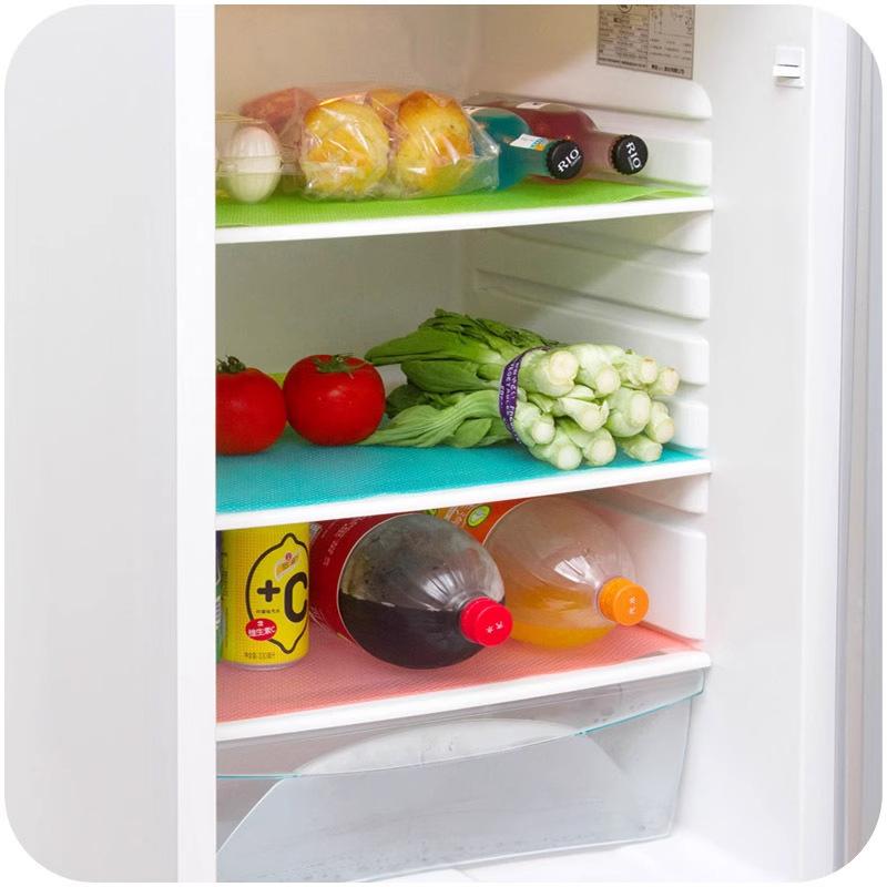 Refrigerator Pad Antibacterial Antifouling Mildew Moisture Absorption Pad Mats Fridge