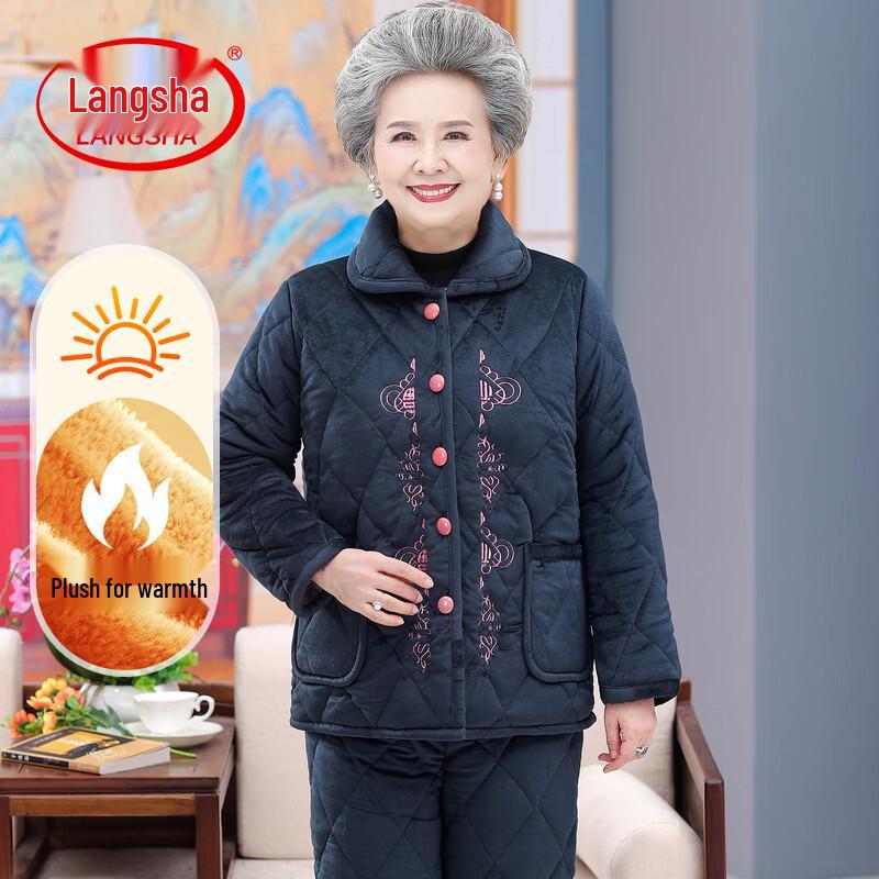 Langsha Women's Thermal Winter Loungewear Set