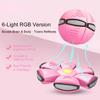 Portable Interactive Flying Saucer Ball Stomp Ufo Magic Balls, Flyer Transforming Glowing Jump Ball, Kids Bouncy Stomp Ball