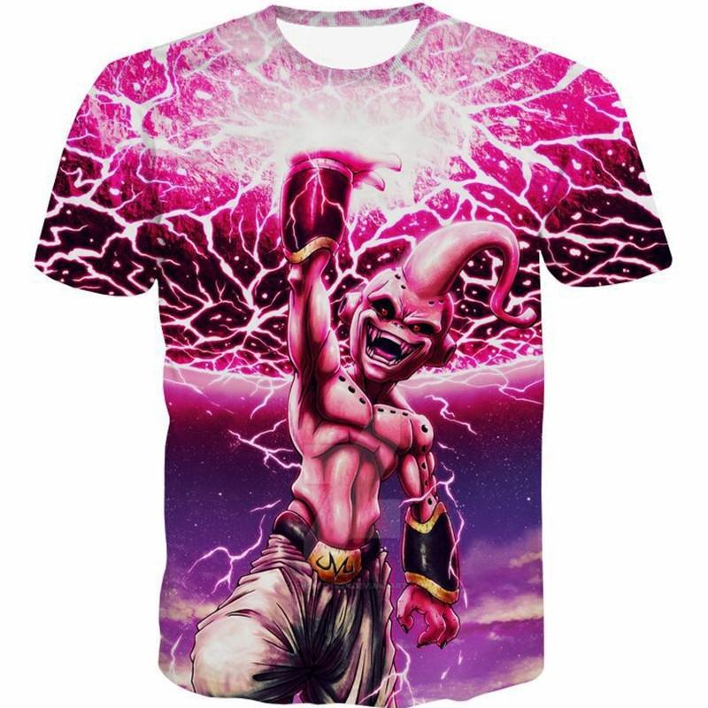 Adult cartoon trendy printed personalized casual T-shirt men