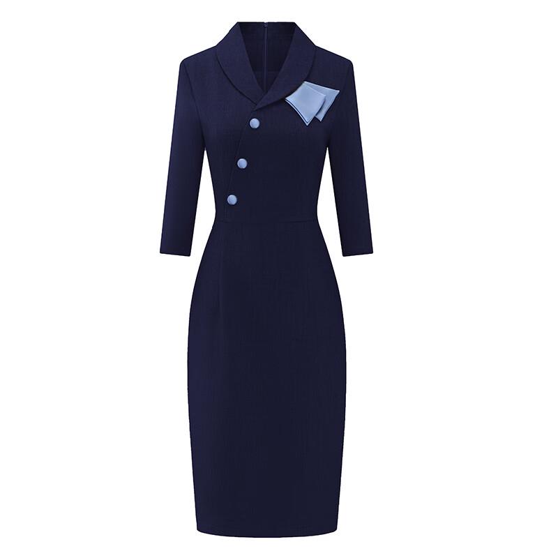 

Женское профессиональное рабочее платье 3XL