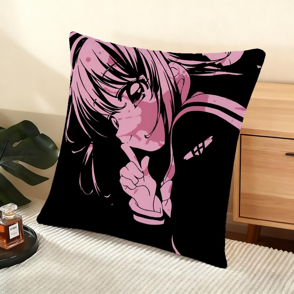 CCardcaptor SSakura Cushion Cover Soft Short Plush Pillow Cover Smooth Cozy Texture Aesthetic Cushion Case Home Decor