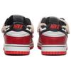NBA x Nike Dunk Low Emb Low top Skateboard Shoes Men's Red White Black DD3363-100(Team-)