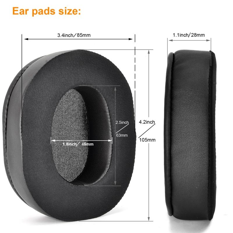 Cooling Gel Ear Pads forATH M50X/M50/M50XBT Headset Soft Cover Headphone Earpads Sleeves Replacement