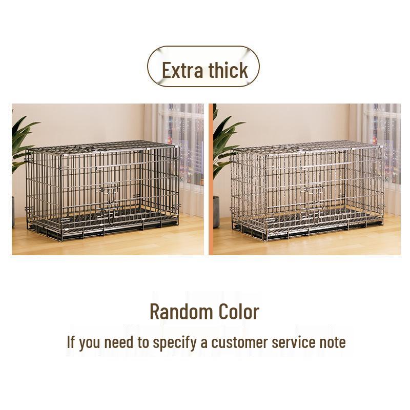 Extra Thick Indoor Dog and Rabbit Cage with Toilet, Available for Small To Large Dogs