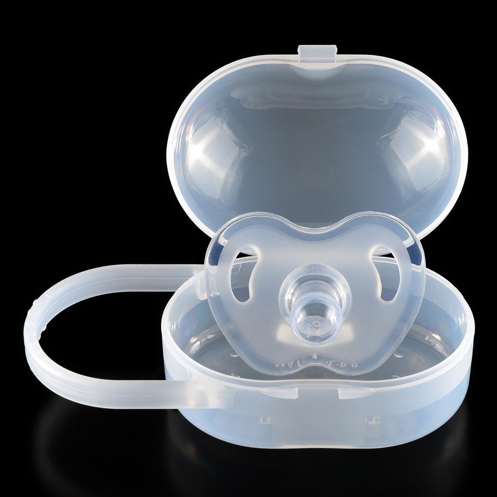 1pc Pet Silicone Pacifier, Pet Calming Pacifier, Chew Toy, Food Grade Silicone Supplies