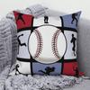Pillowcase Home Sofa Car Decoration  Baseball Sports Cushion Cover