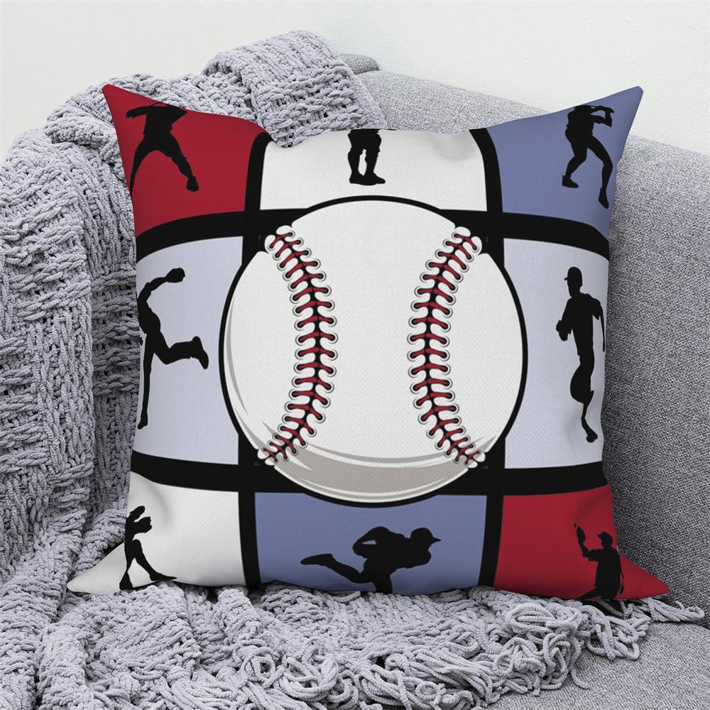 Pillowcase Home Sofa Car Decoration  Baseball Sports Cushion Cover