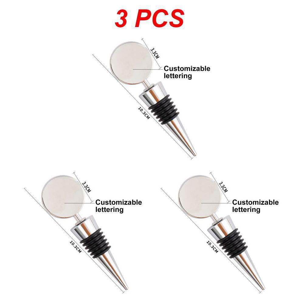 Bottle Stopper Wine Storage Plug Reusable Vacuum Sealed Bottle Champagne Stopper Wine Gifts Bar Tools