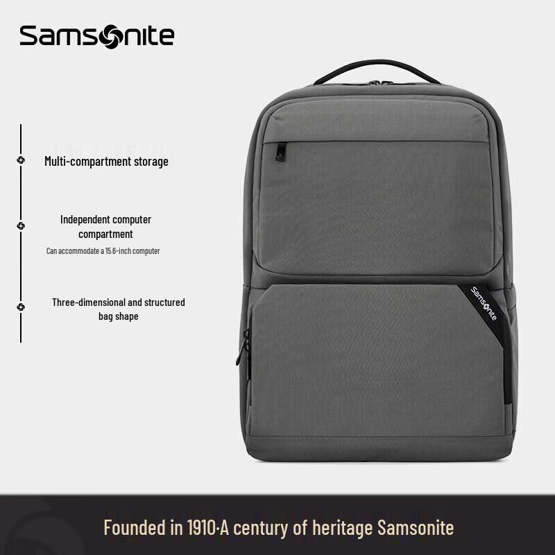 

Samsonite NU4*019 Lightweight Business Travel Laptop Backpack