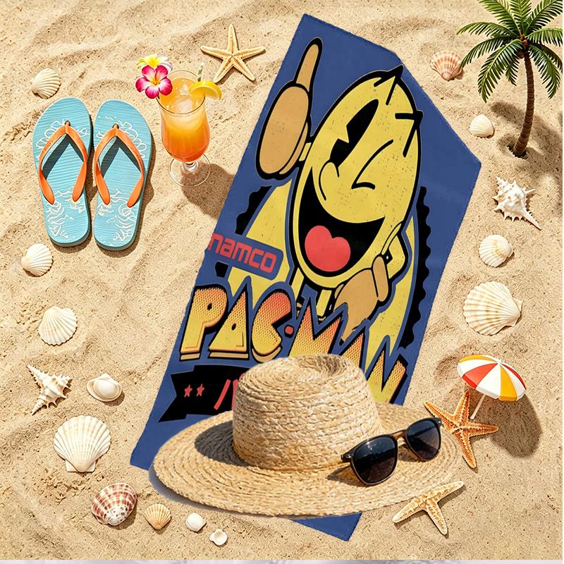 PAC Print Beach Towel, Versatile Lightweight Absorbent Beach Towel for Pool Surf Yoga Bathroom, Perfect Birthday Holiday Gift