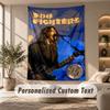 Wall Hanging Tapestry Art Cloth Bedroom Room Background DecorFoo Fighters