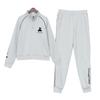 Sports and Leisure Suits for Women in Spring and Autumn, Loose Large Size Student Long-sleeved Running Clothes Two-piece Set