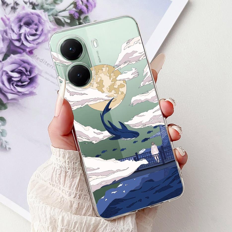 Für Xiaomi Poco X7 Pro 5G Hülle Luxus Mode Bemalte Abdeckung Weiche Silikon Handyhülle Für Xiaomi Poco X7 PocoX7 Pro Fundas Stoßfänger