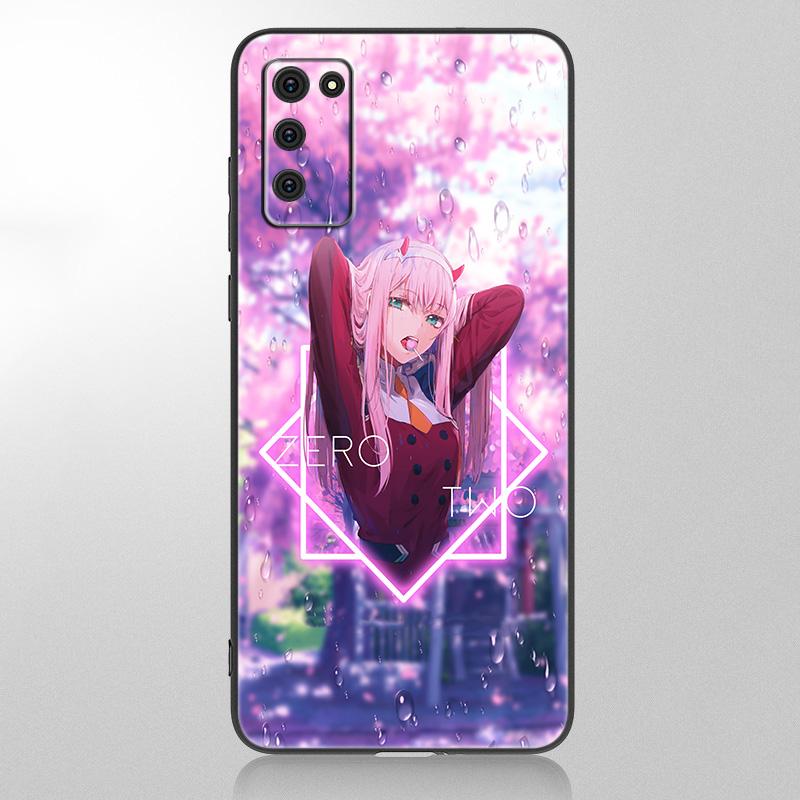 Zero Two Darling in the FranXX Anime Hülle für Samsung Galaxy A12 A02S A22 A32 A52 A72 A71 A51 A41 A31 A21 A11 A50 A70 A10S A20S