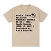 APHEX TWIN Vintage T-Shirt Y2K Streetwear Kleidung Geburtstagsgeschenk Baumwolle Herren T-Shirt Neues T-Shirt Damen Tops