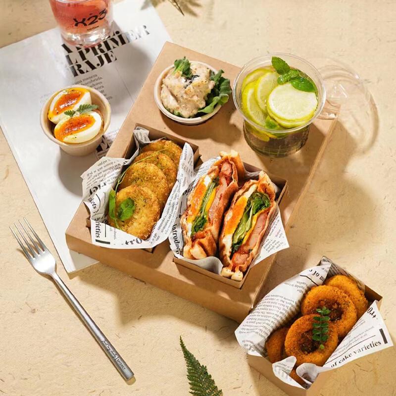 Disposable Burger & Sandwich Food Boxes