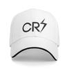Fußball Ronaldo CR7 Damen Unisex Baseballkappe Lässige Outdoor-Kappe Mode Golfhüte Sommer Verstellbare Mütze