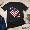 American Football US Flag Vintage 4th Of July Patriotic Unisex T-shirt