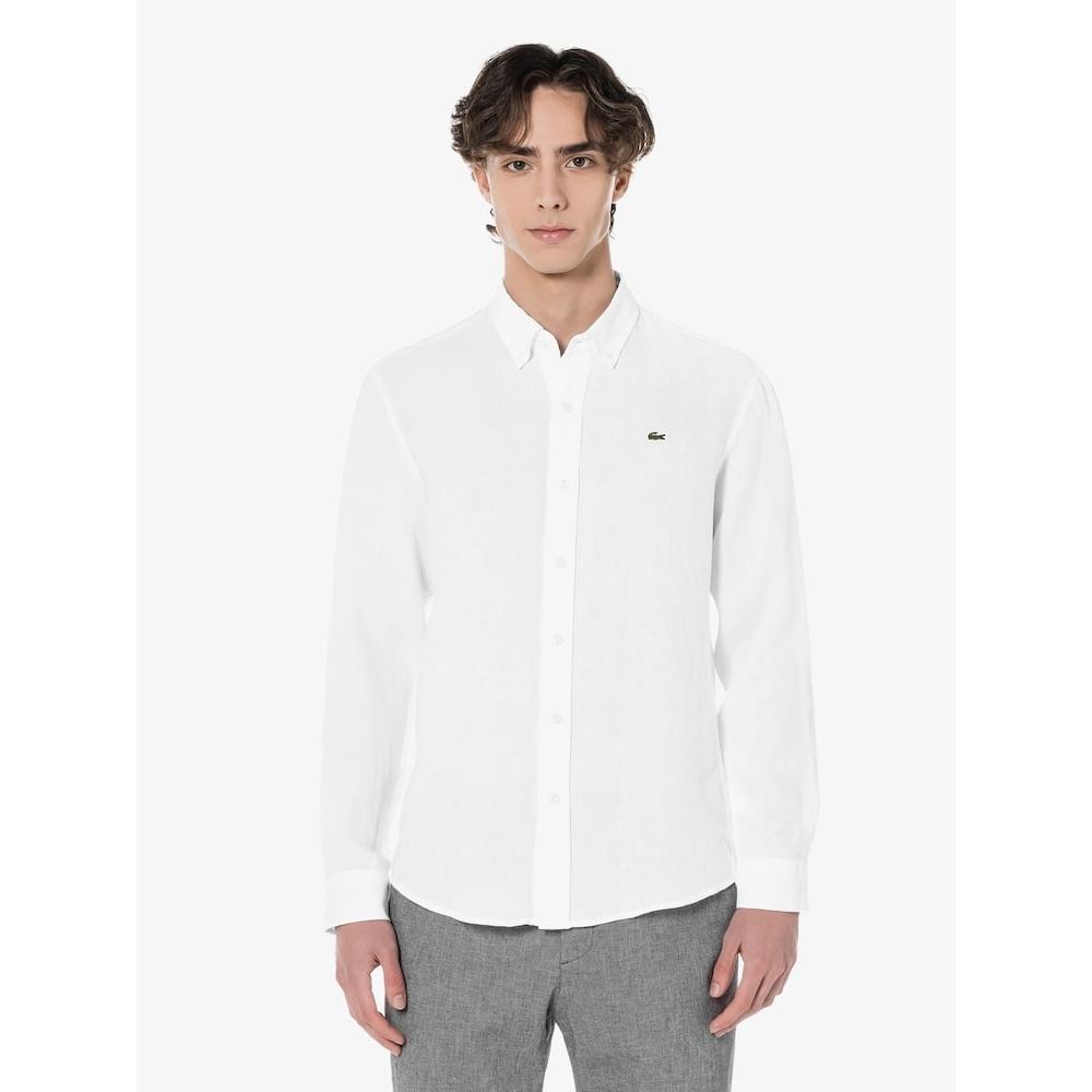 

LacoSte Men S Solid Linen Shirt Ch569e 54g 001 q2nCh569e 54g001 038