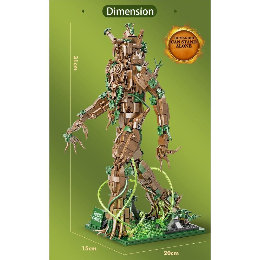 

918 шт. Треман Древоброд Волшебный мир Властелин колец 3D Модель Фигурка из фильма Сборная модель Игрушка Подарок Рождественский подарок