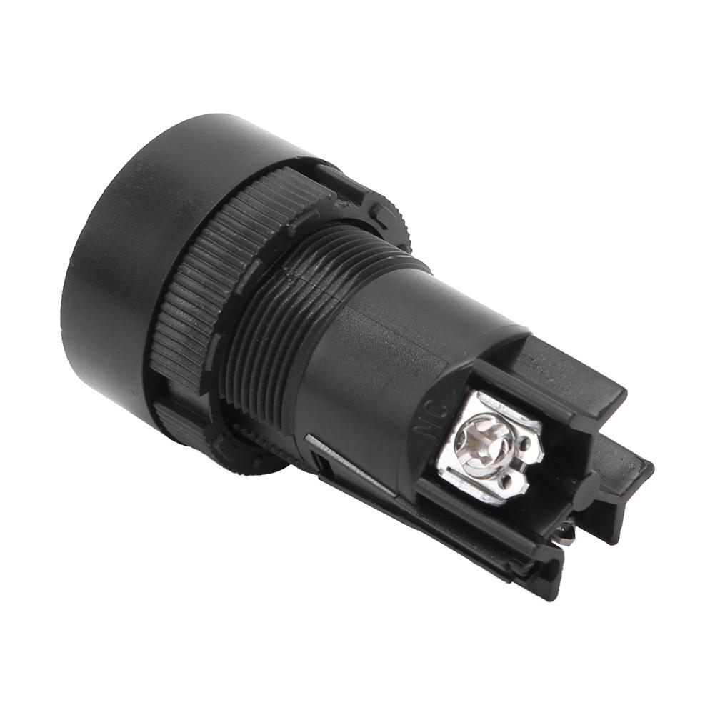 10PCs Plastic XB2 Flat Head Reset Control Button Switch 22mm  for Switching CircuitGreen EA131