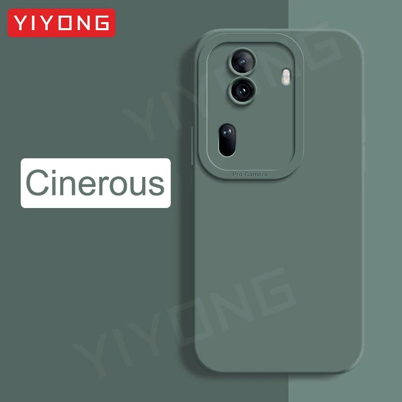 For Reno11 Pro Case Silky Soft Liquid Silicone Cover For OPPO Reno 11 10 Pro Plus Reno10 Pro+ 5G Shockproof Phone Cases